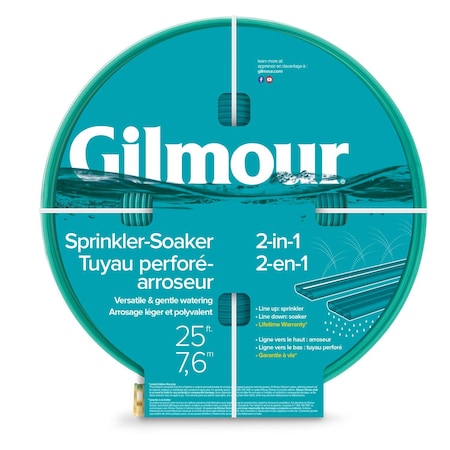 Gilmour Gilmour 3/8 in. D X 25 ft. L Sprinkler/Soaker Hose 1066005